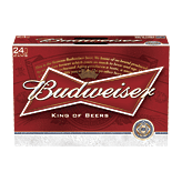 Budweiser Beer 12 Oz Stock, WWII Vets Full-Size Picture